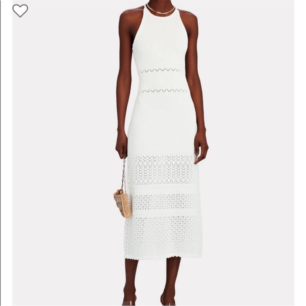 Intermix Aanchal Crochet Midi Dress